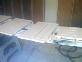 repainting cabinet doors