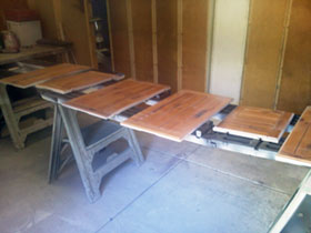 cabinet door refinishing